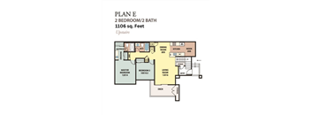 PlanE1106 at The Resort at Encinitas Luxury Apartment Homes, California