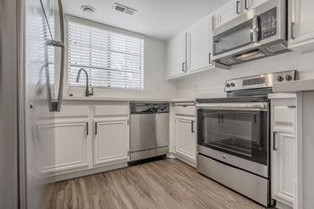 Stainless Steel Appliances at The Resort at Encinitas Luxury Apartment Homes, Encinitas, California