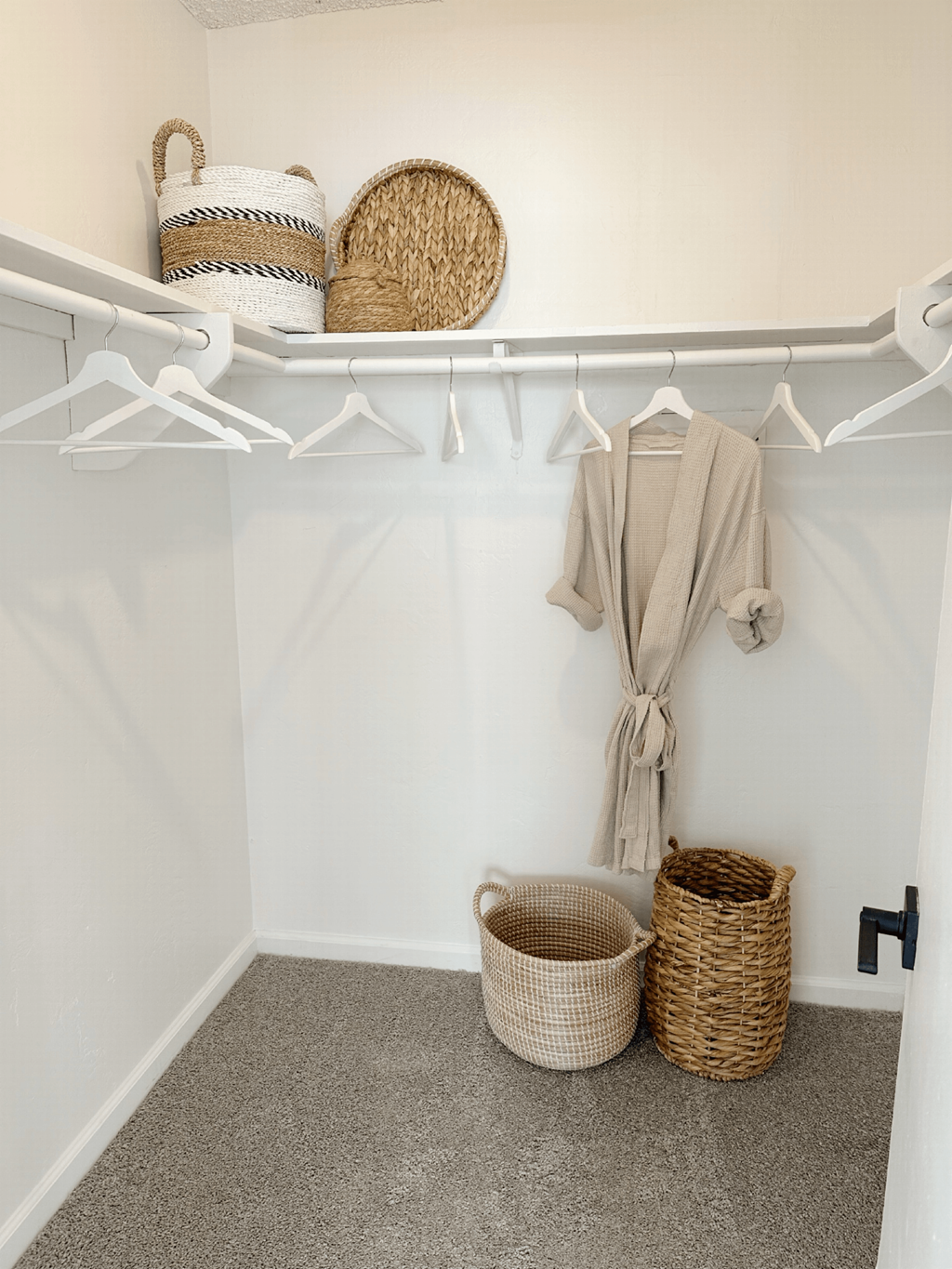 a walk in closet at Mission Valley, San Diego, California, 92120