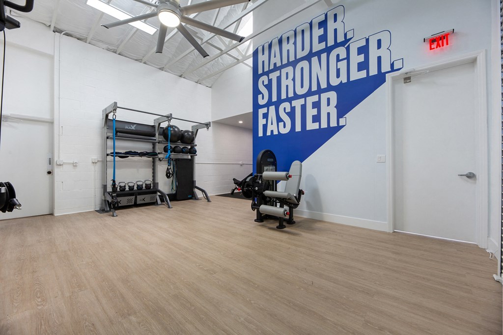 Fitness Center With Modern Equipment at The Resort at Encinitas Luxury Apartment Homes, Encinitas, 92024