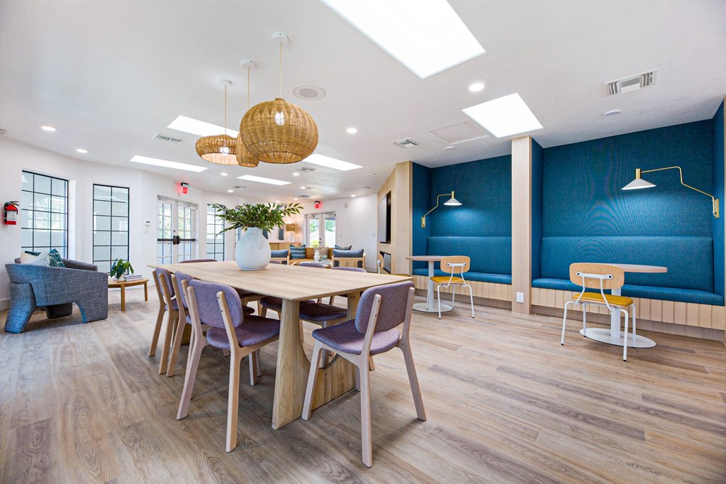 Common Room at The Resort at Encinitas Luxury Apartment Homes, Encinitas