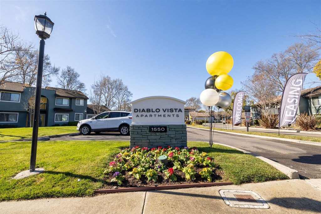 Property Signage at Diablo Vista, Livermore, CA
