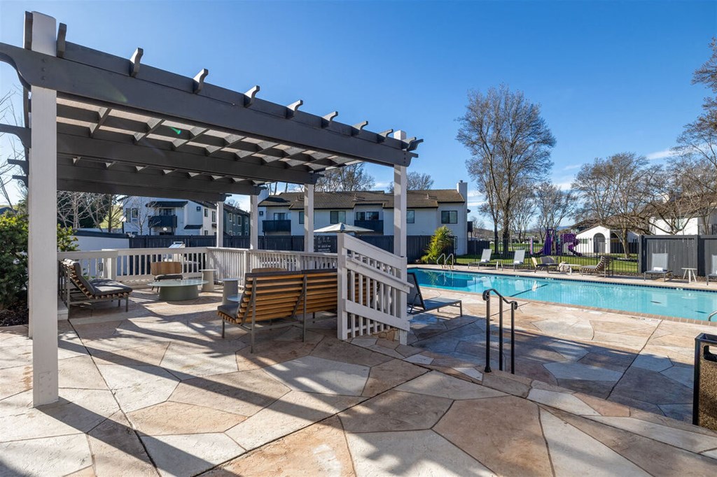 Pool With Grill Station  at Diablo Vista, California
