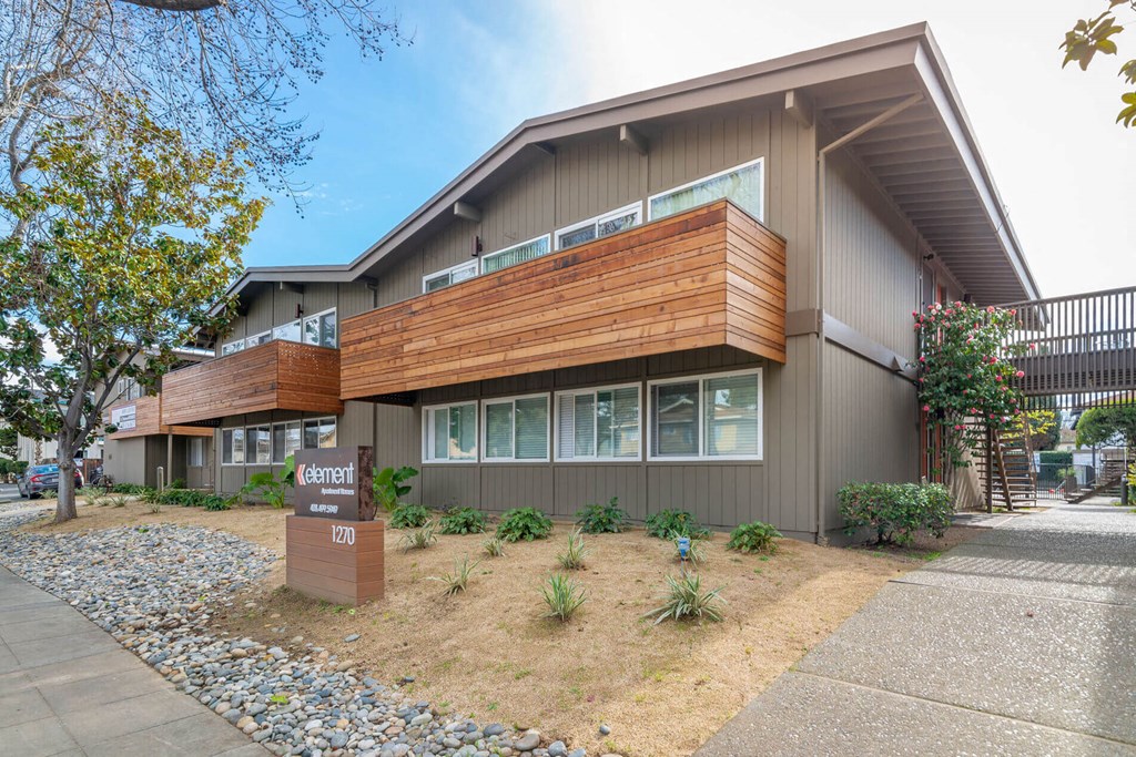 the building in which the apartment is located at Element LLC, Sunnyvale, 94086