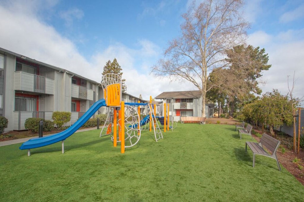 On - Site Playground at Sunnyvale Crossings Apartments, Sunnyvale, 94087