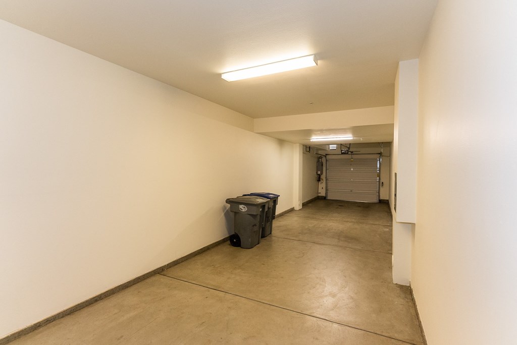 empty garage at The Vines at Riverpark, LLC, California, 93036