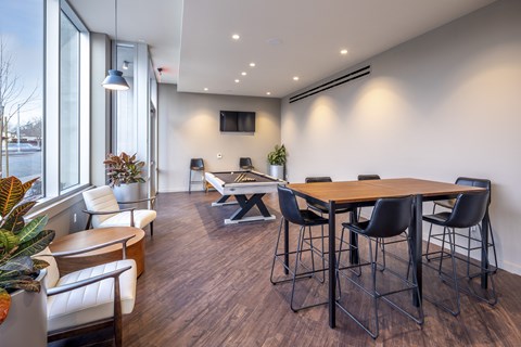 Conference Area at 888 Fourth Street Apartments, LLC, Santa Rosa, CA