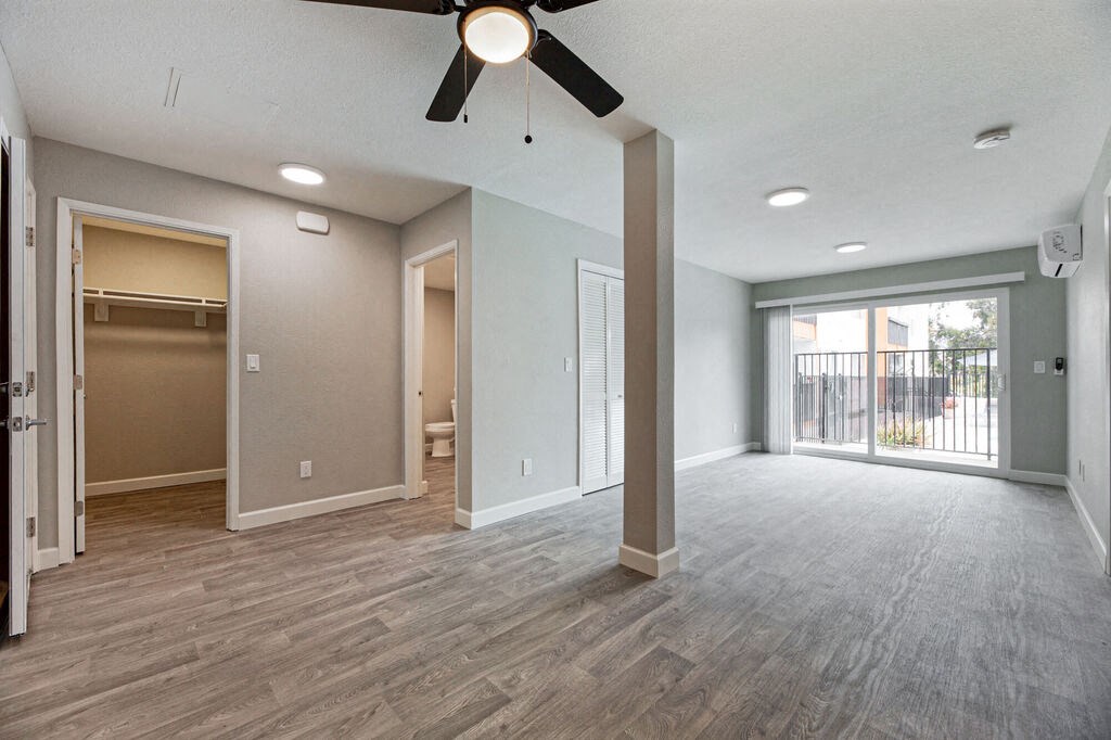 Carpeted Living Area at Citra Apartments LLC, San Diego