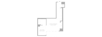 Studio 1 bath at SKY Apartments, New York