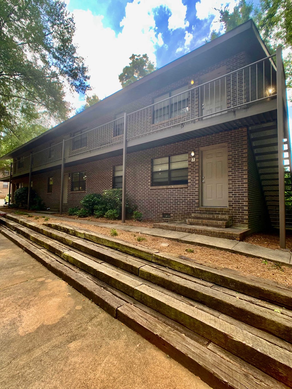 Back of the property