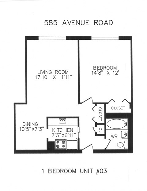 585 Avenue Rd Studio-2 Beds Apartment for Rent - Photo Gallery 10