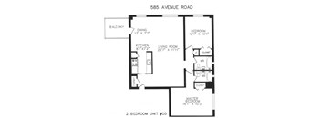 Two Bedroom, Balcony