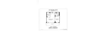 the floor plan of the third level of the settlement road home