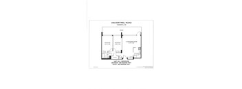 the floor plan of the third level of the unit 105 sentinel road