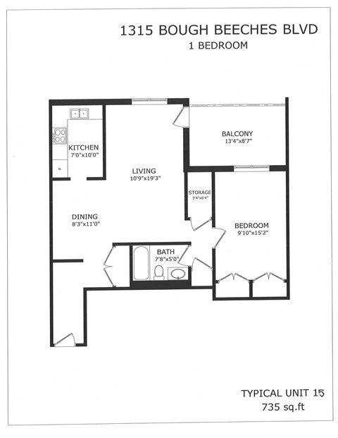 1315 Bough Beeches Boulevard 1-2 Beds Apartment for Rent - Photo Gallery 14