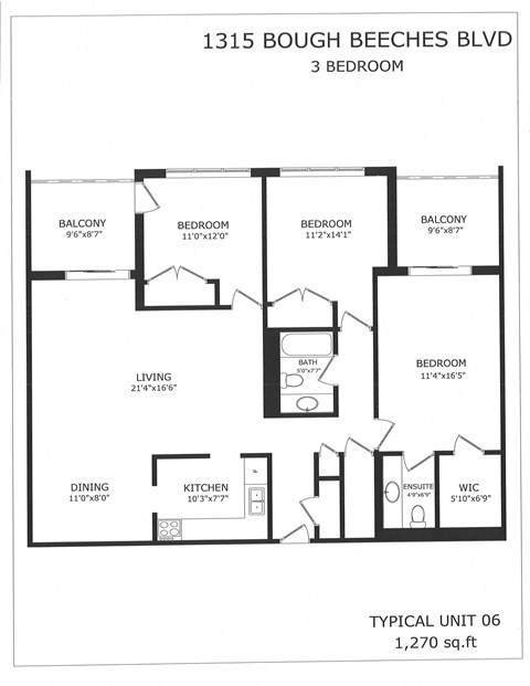 1315 Bough Beeches 1-3 Beds Apartment for Rent - Photo Gallery 13