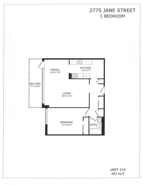 2775 Jane Street 1-3 Beds Apartment for Rent - Photo Gallery 12