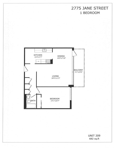 2775 Jane Street 1-3 Beds Apartment for Rent - Photo Gallery 13