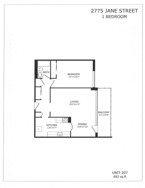 2775 Jane Street 1-3 Beds Apartment for Rent - Photo Gallery 16