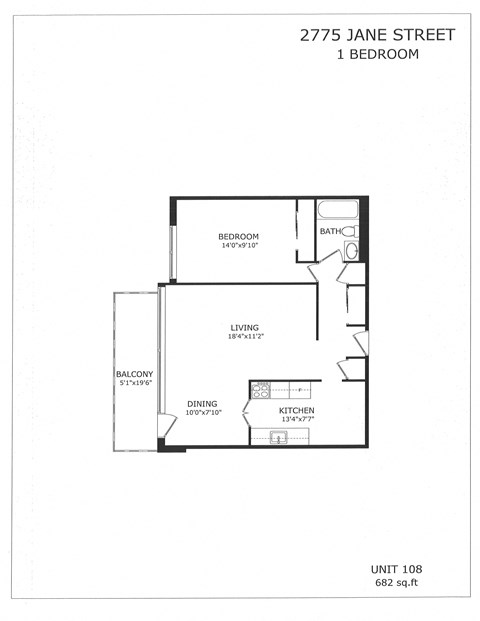 2775 Jane Street 1-3 Beds Apartment for Rent - Photo Gallery 14