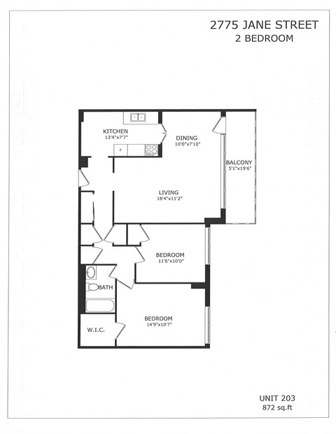 2775 Jane Street 1-3 Beds Apartment for Rent - Photo Gallery 22