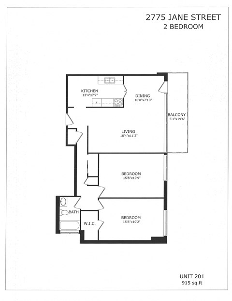 2775 Jane Street 1-3 Beds Apartment for Rent - Photo Gallery 24