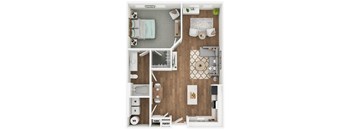 a1 floor plan  the residences at sawmill apartments in