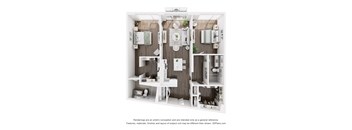 bedroom floor plan archive  the residences at sawmill estates apartments in