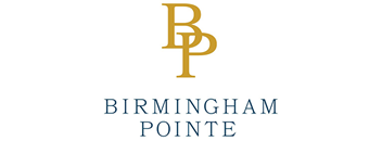 The image is a logo of Birmingham Pointe.