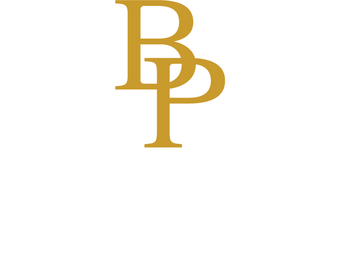 the logo point on a green background