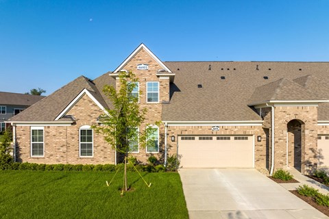 a view of the front of a house