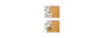 three bedrooms, three bathrooms, 2,195 SQ FT
