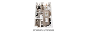 A5 One bedroom w/ den one bath