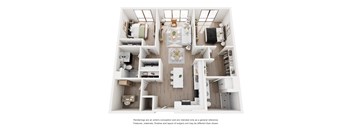 B6 Two bedroom w/den two bath
