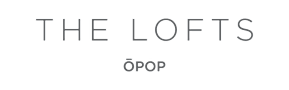 The image displays the text "THE LOFTS" in large, bold letters, with a smaller text "GÖRP" beneath it.