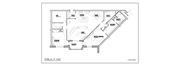 the floor plan of the unit