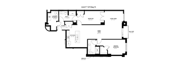 the floor plan of the residence