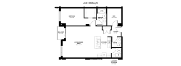 the floor plan of the residence