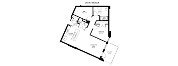 the floor plan of the residence