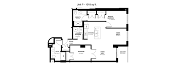 the floor plan of the residence