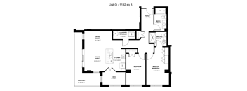 the floor plan of the residence