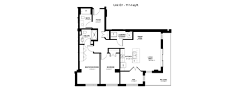 the floor plan of the residence