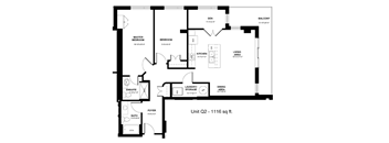 the floor plan of the residence