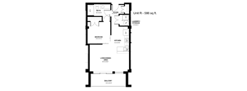 the floor plan of the residence