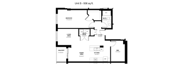 the floor plan of the residence