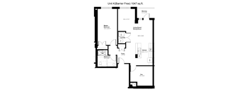 the floor plan of the residence
