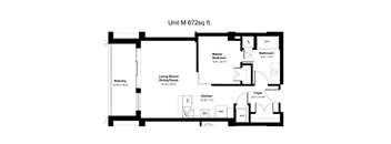 the floor plan of the residence