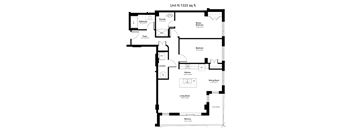 the floor plan of the residence