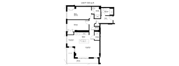 the floor plan of the residence