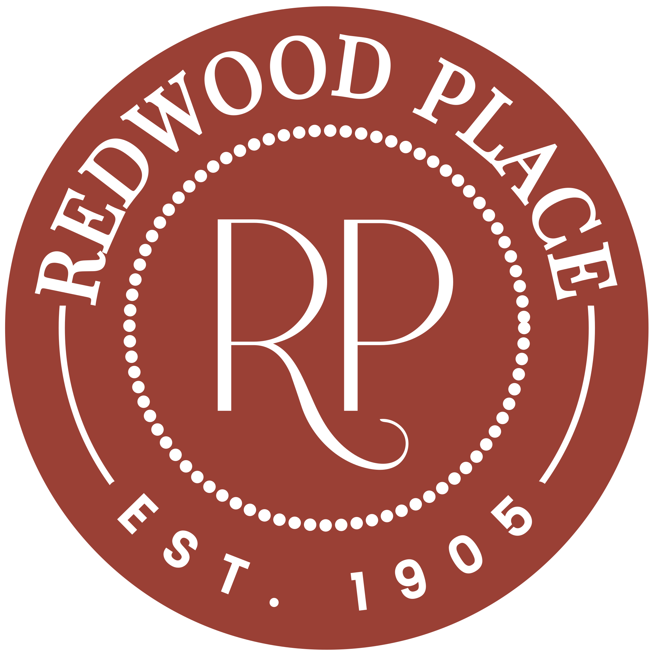the logo or sign for the hotel